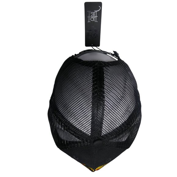 Ed Hardy Rhinestone Dragon Tattoo Olive Green Baseball Cap - One Size Fits All - Picture 3 of 6